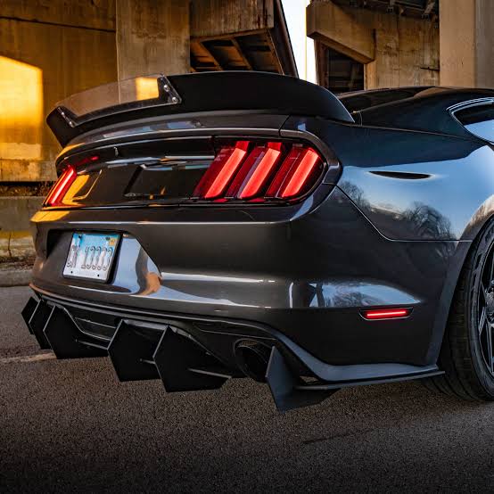 Ford Mustang 15-21 Rear Add-on Diffuser
