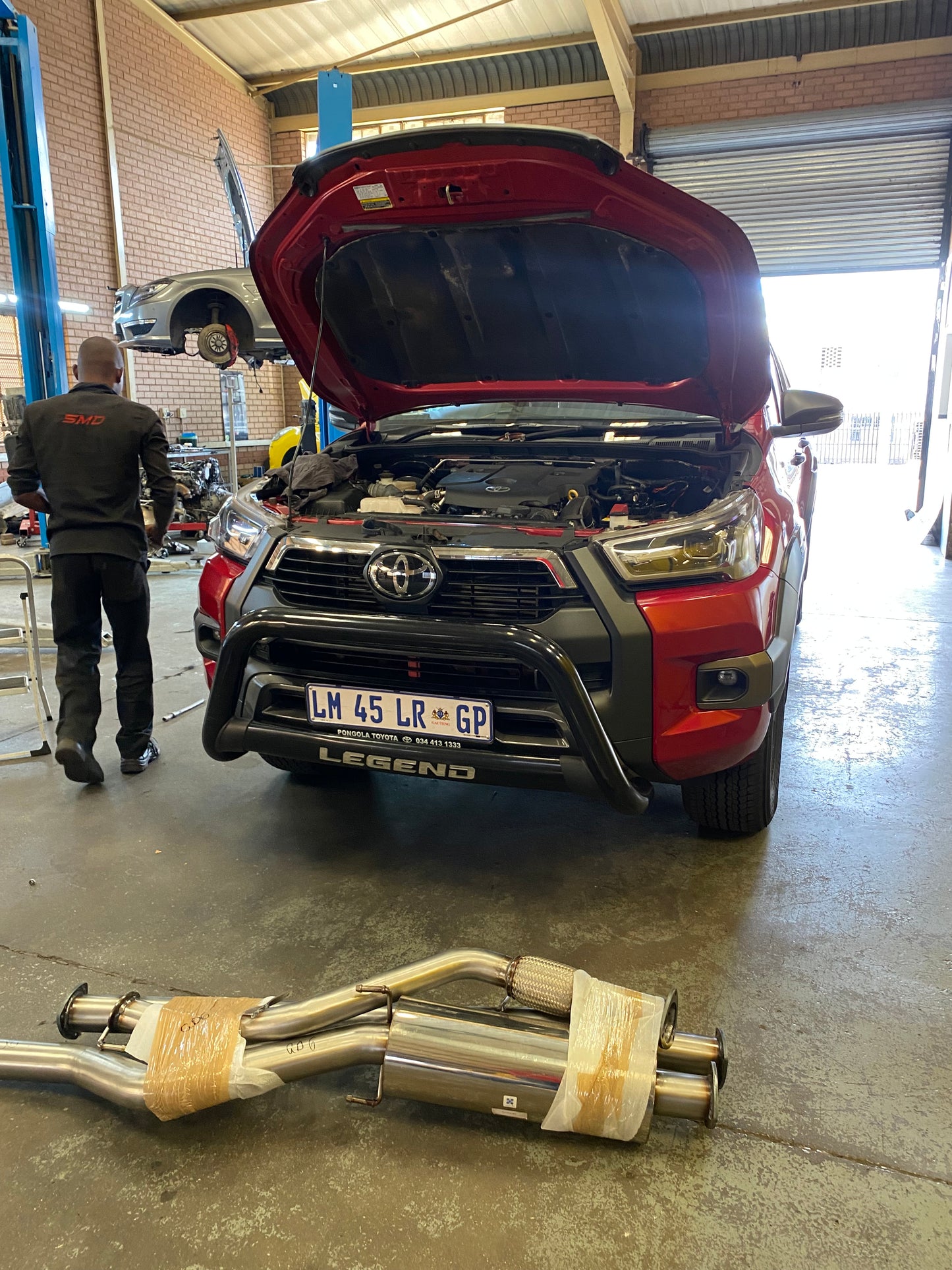 Toyota Hilux 2.8 GD6 (2016+) Full 76mm Exhaust System