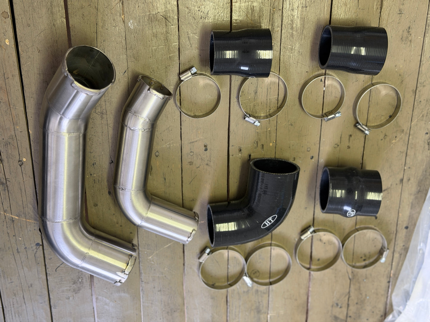 Ford Ranger 3.2 stainless steel boost pipes