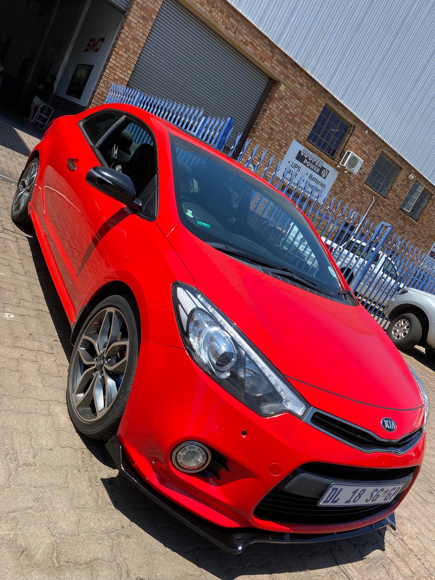 Kia Cerato 15+ Gloss Black Front Lip Spoiler