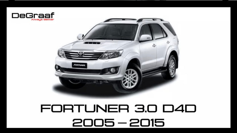 Toyota Fortuner D4D Vigo Degraaf BOBW Performance Exhaust