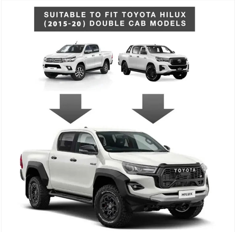 Toyota Hilux 2016 - 2020 GR Upgrade Body Kit