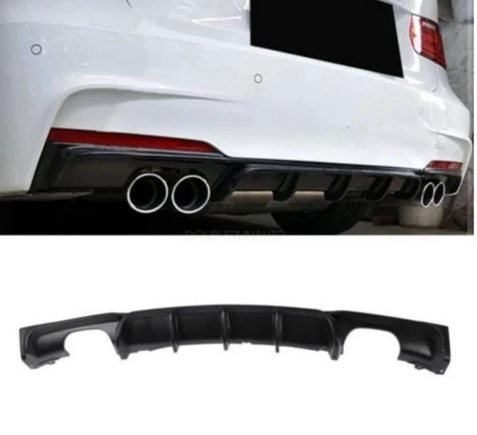 BMW F30 4 Pipe Rear Diffuser