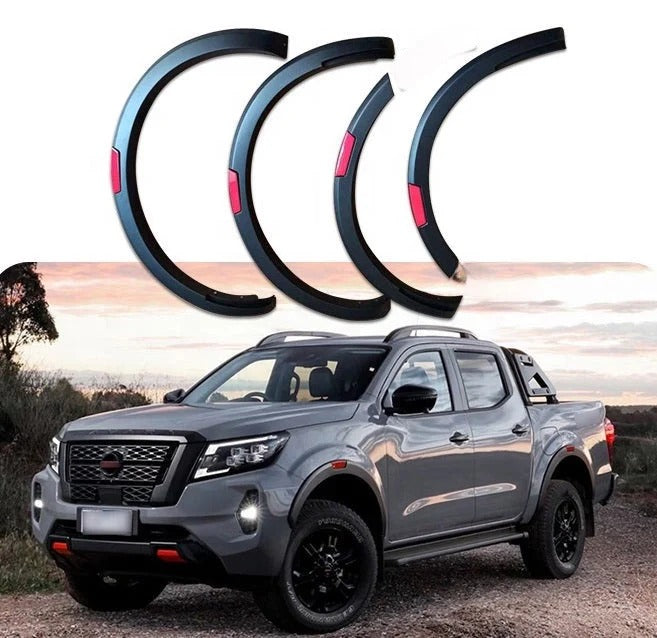 Nissan Navara 2021+ 4-Pc Slim Wheel Arches