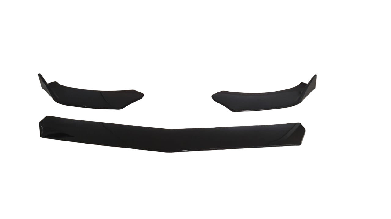 Universal 3 Piece Front Lip Gloss Black