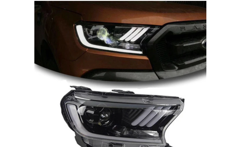 Ford Ranger T7/T8 Mustang Style Head Lights