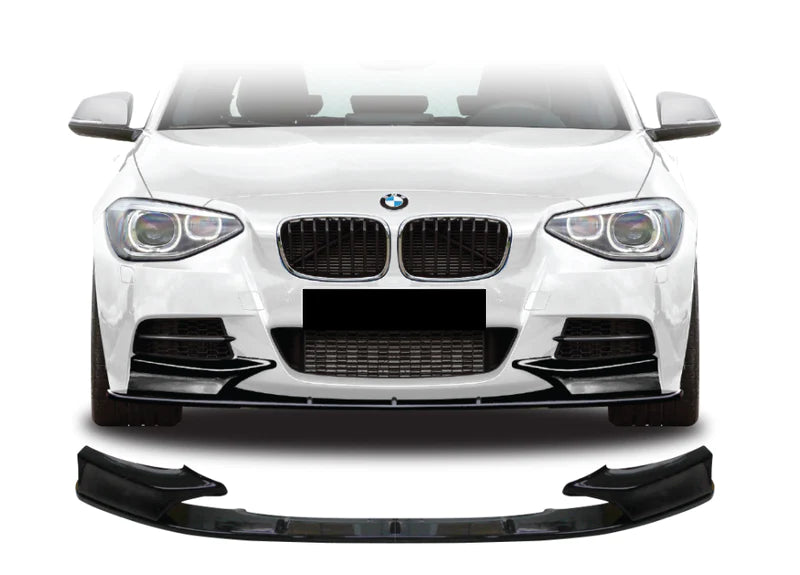 BMW Pre LCI F20 3 Piece Gloss Black Front Lip