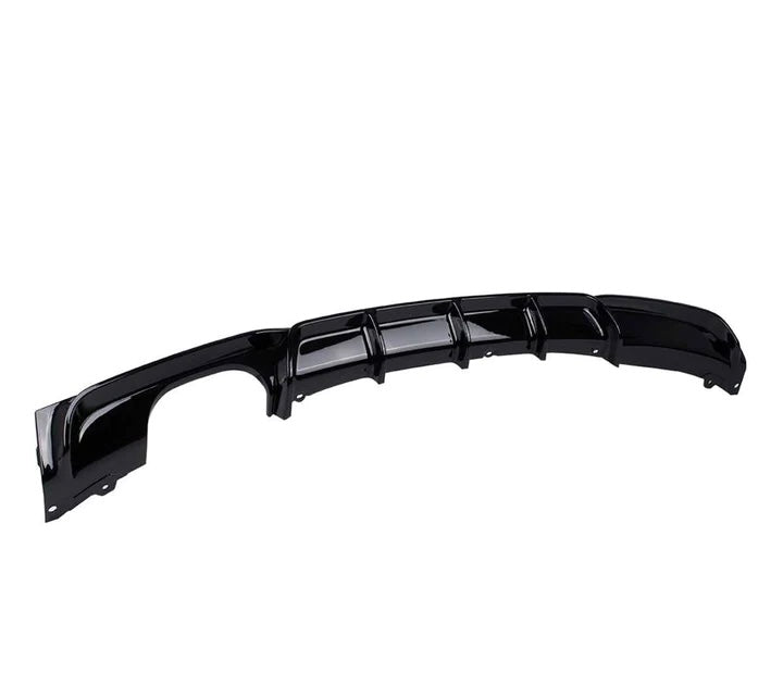 BMW F30 3-Series (12-On) Gloss Black Plastic Rear Diffuser