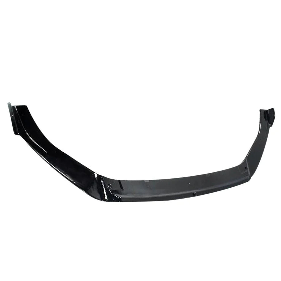 VW Golf 7 GTI / R Gloss Black Maxton Style Plastic 1-Piece Front Spoiler