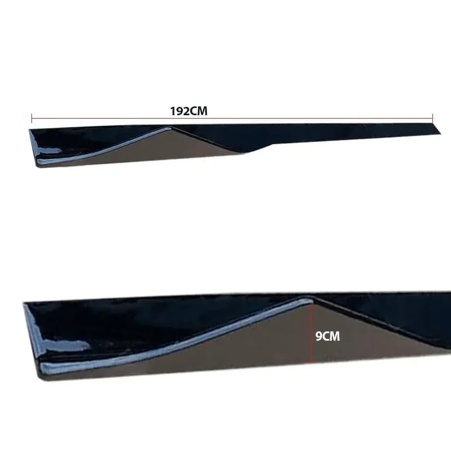 BMW F22 2-Series Gloss Black Plastic Side Skirts