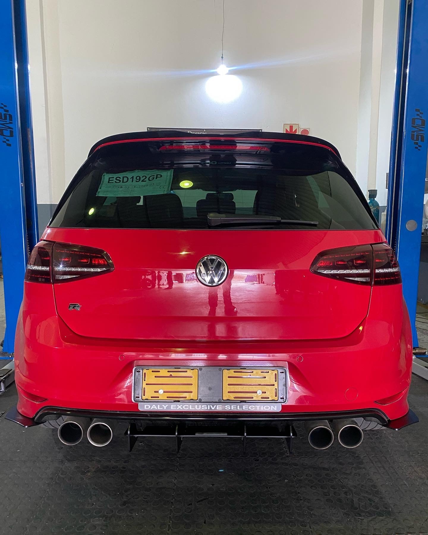 VW Golf MK7R Rear Diffuser Add On (2014-16)