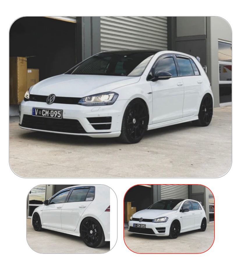 VW MK7/MK7.5 Gloss Black Windshields