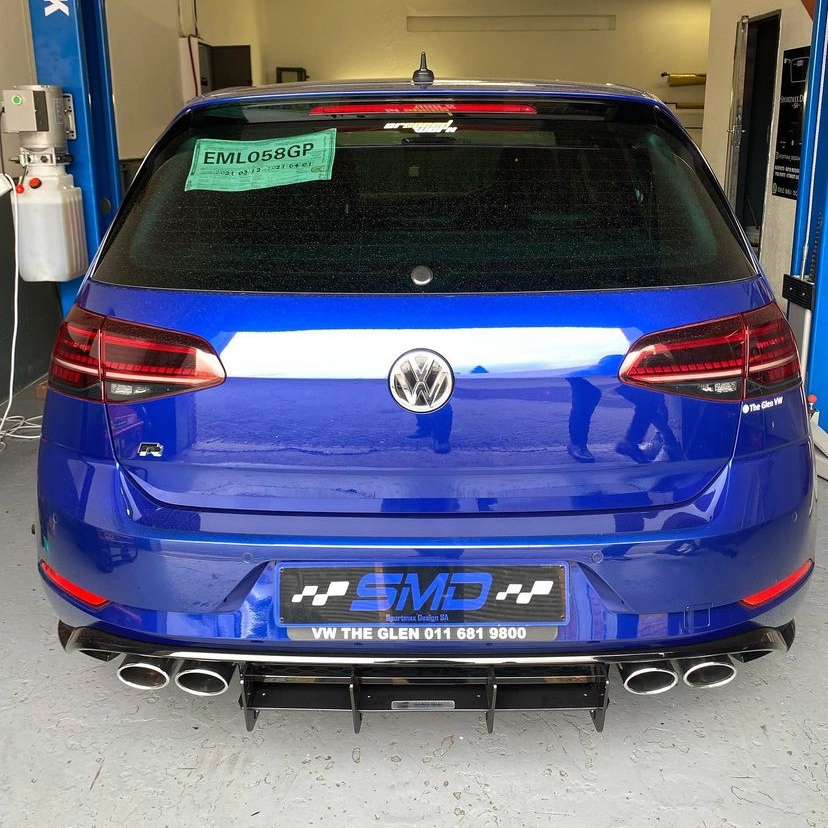 VW Golf MK7.5R Rear Diffuser Add On (2017-19)