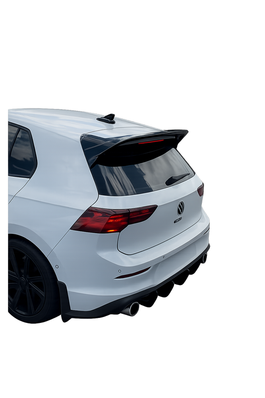 VW Golf 8 r line Gti Clubsport Style Roof Spoiler