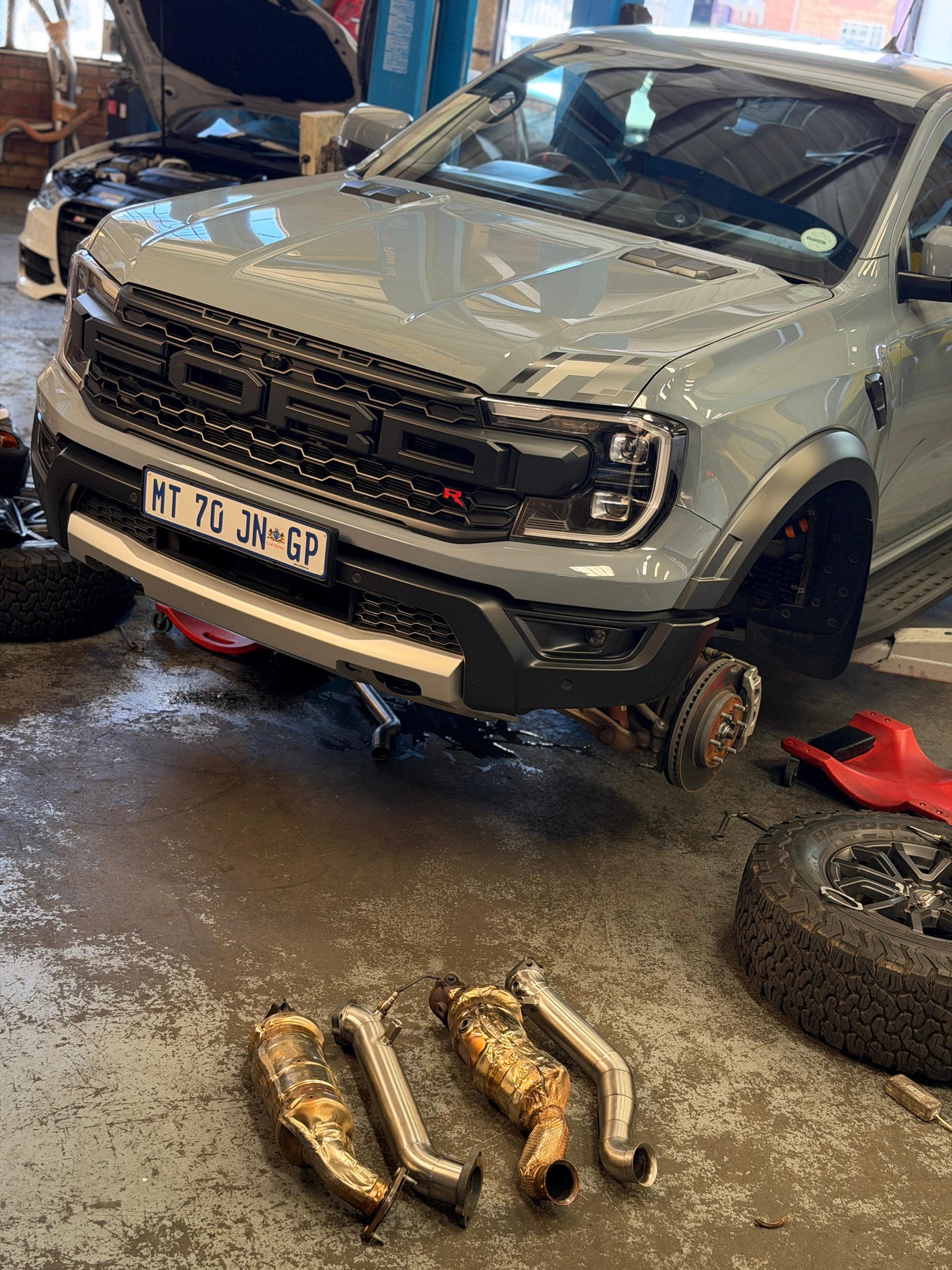 Ford Raptor Next Gen V6 Bolt-On Stainless Steel Downpipes