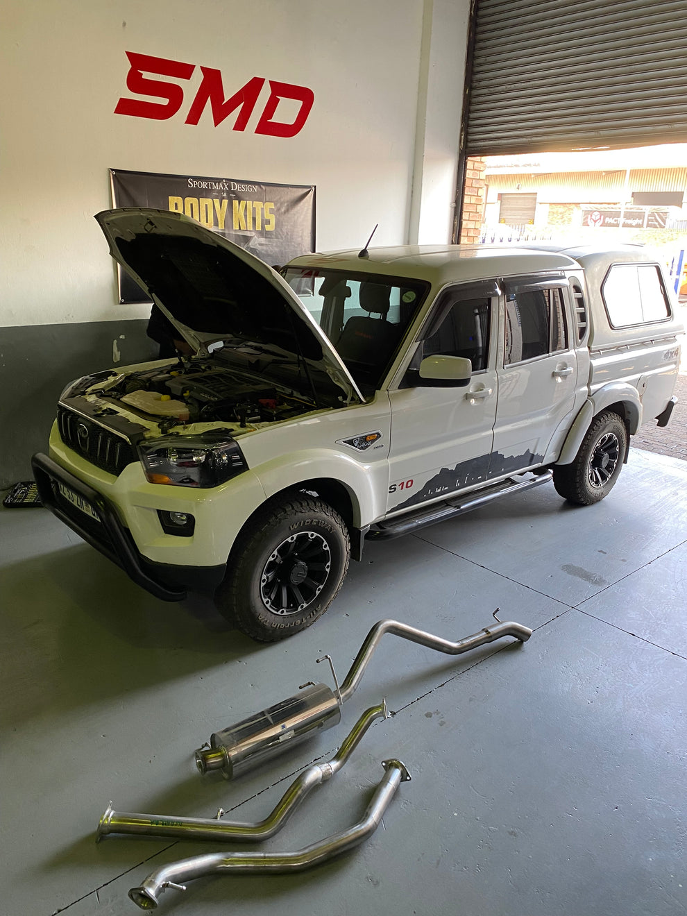 Mahindra Pik Up Mhawk Full Exhaust – SPORTMAX DESIGN SA
