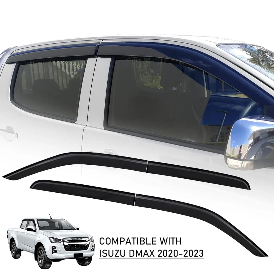 Isuzu Dmax 2020-2023 windshields gloss black
