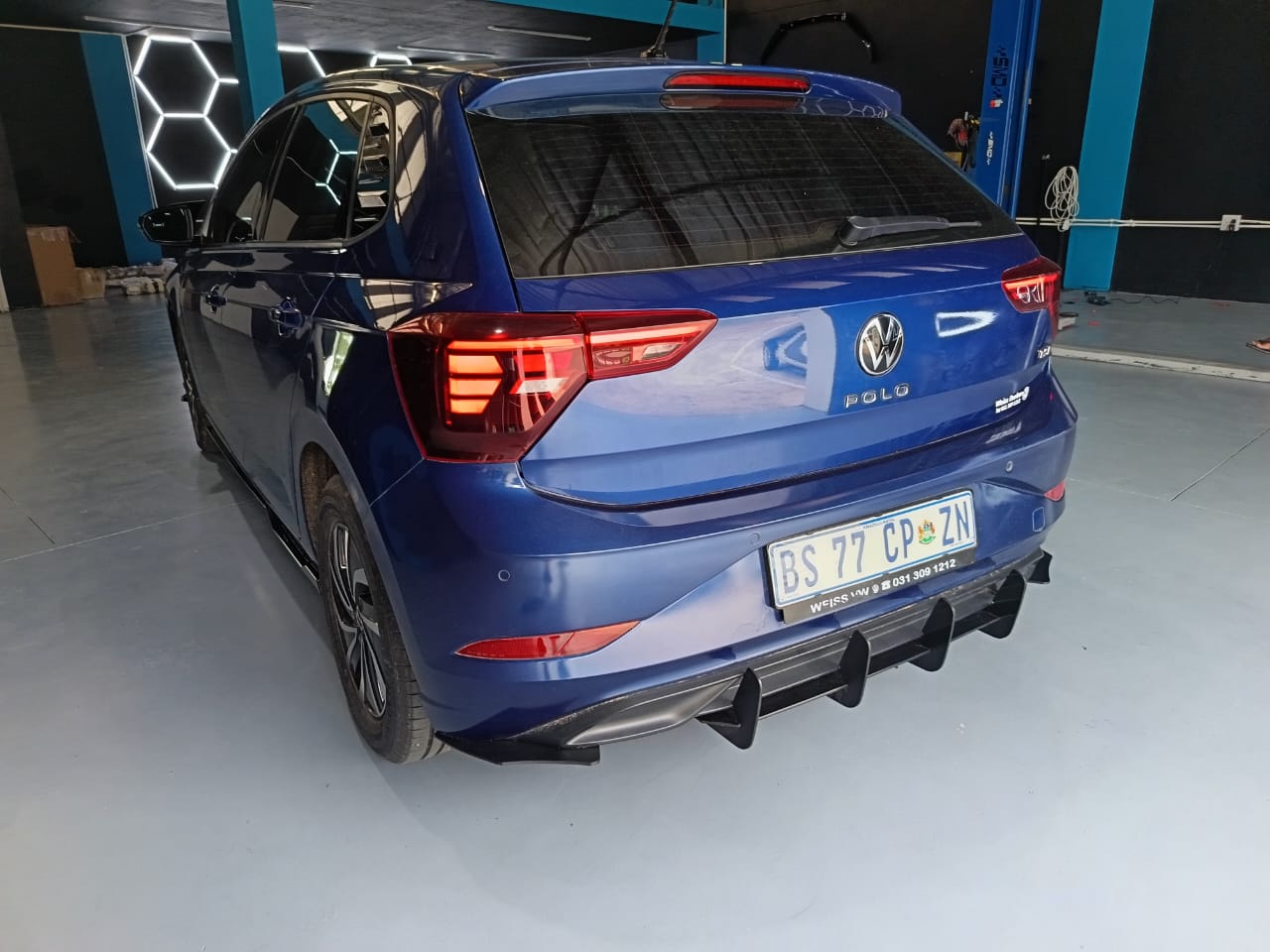VW Polo Life/ TSi Rear Add-On Diffuser – SPORTMAX DESIGN SA