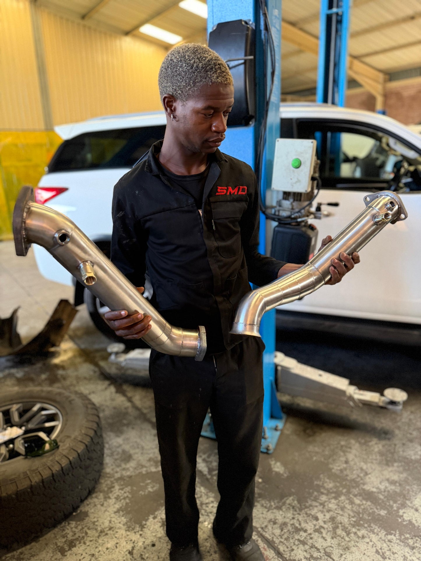 Ford Raptor Next Gen V6 Bolt-On Stainless Steel Downpipes