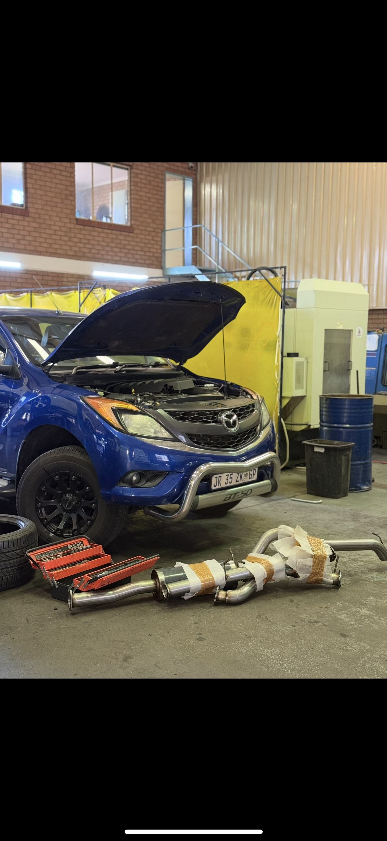 Mazda BT50 3.2 Full Exhaust System & Downpipe