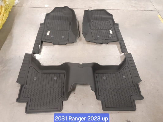 Ford Ranger 2023+ T9 Bucket Mats