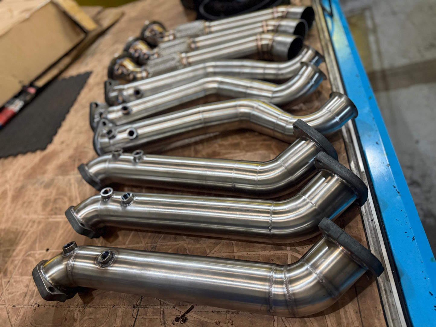 Ford Raptor Next Gen V6 Bolt-On Stainless Steel Downpipes