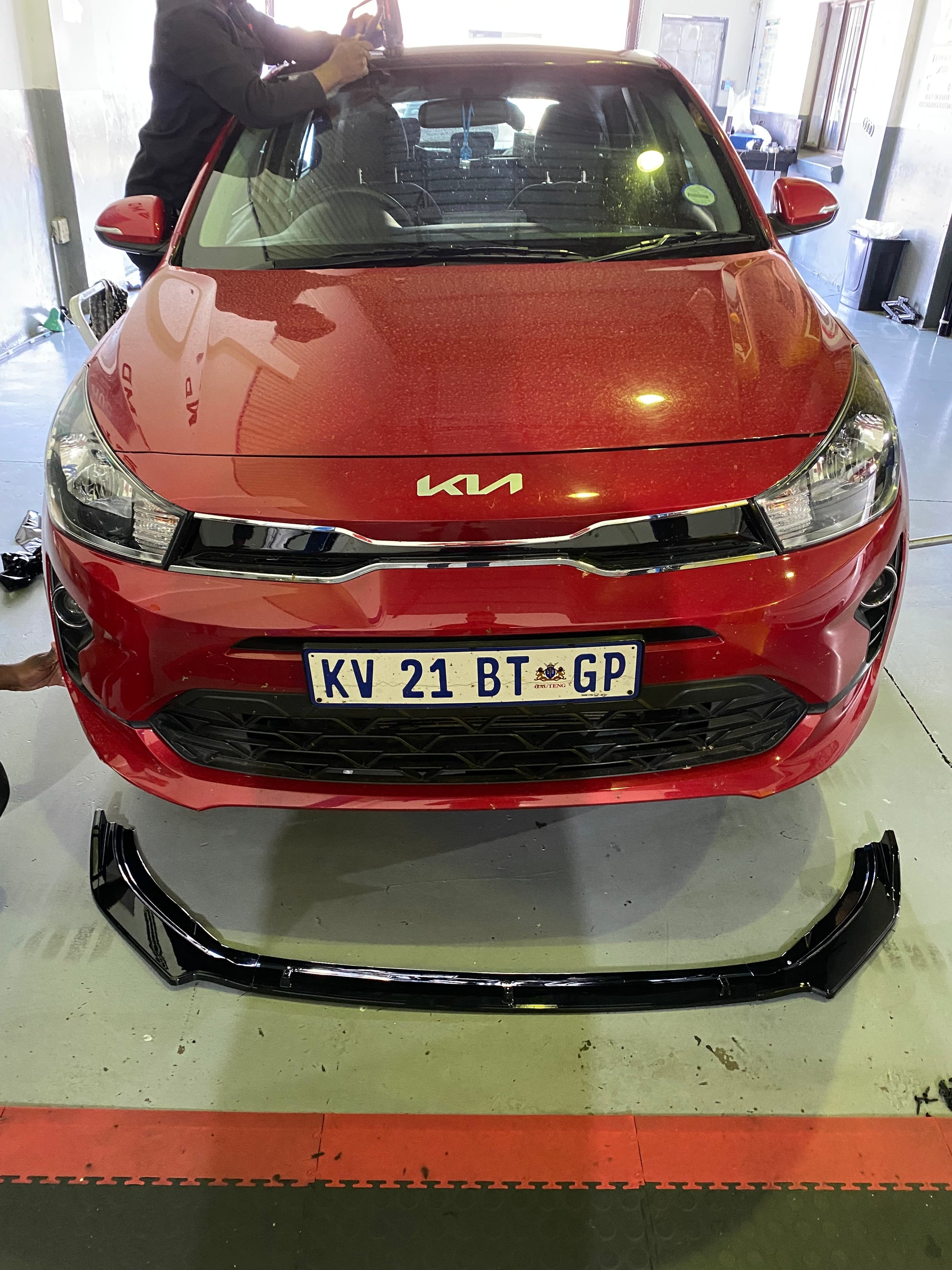 Kia Rio 2019+ Gloss Black Front Lip Spoiler – SPORTMAX DESIGN SA