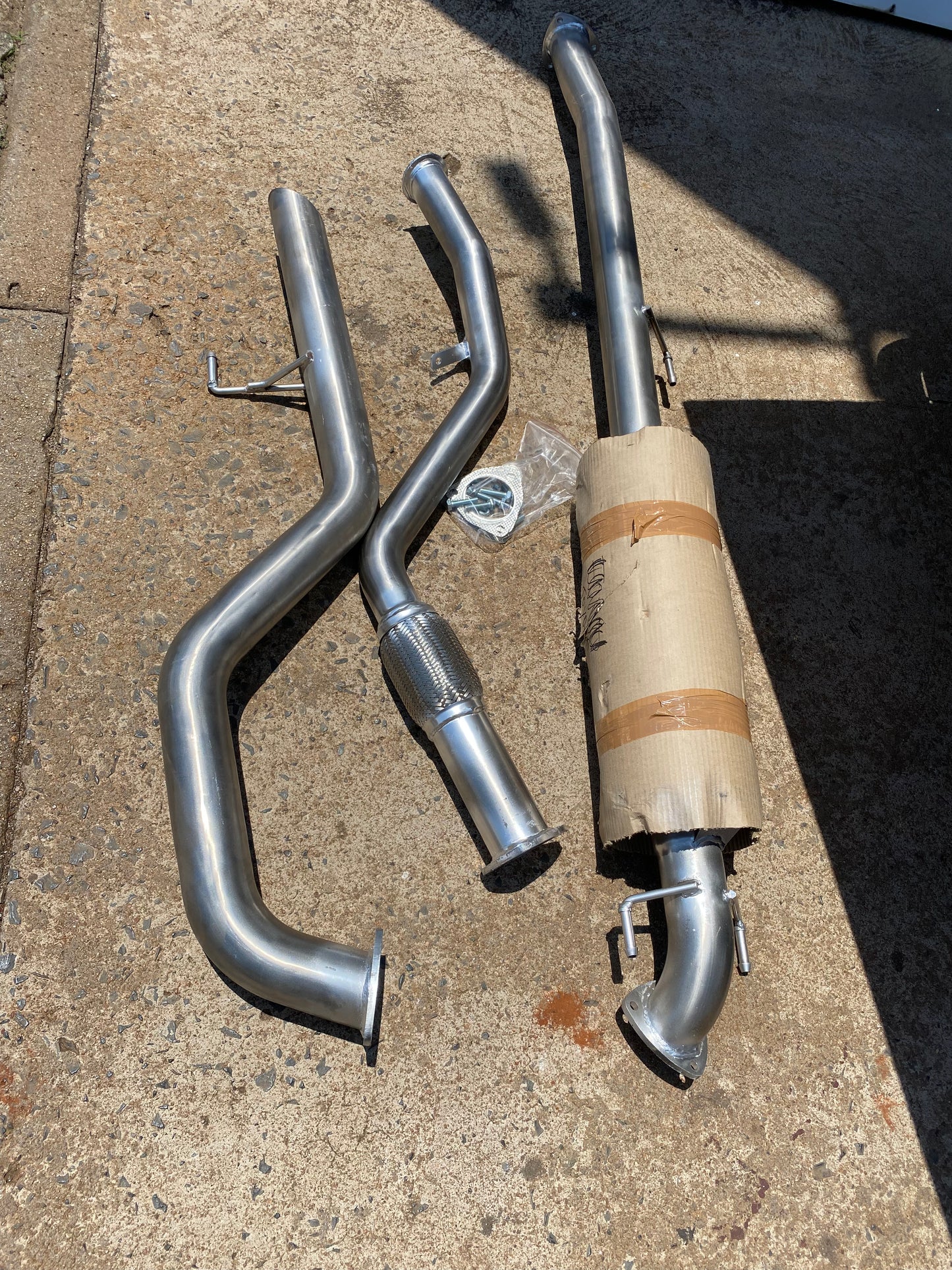 Toyota Fortuner 2.8 GD6 full exhaust system