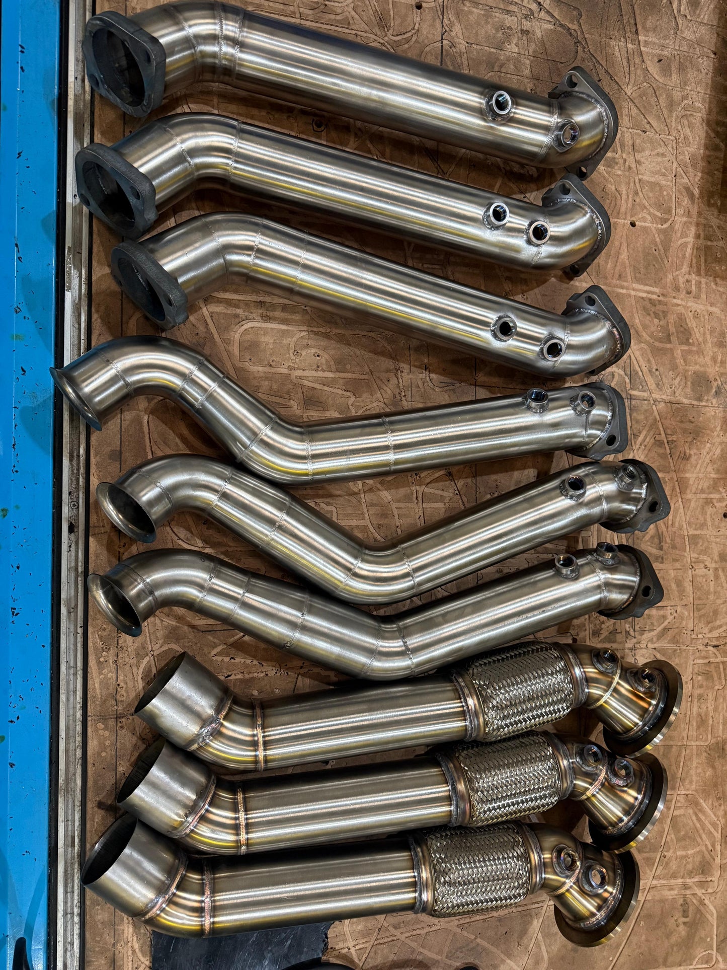 Ford Raptor Next Gen V6 Bolt-On Stainless Steel Downpipes