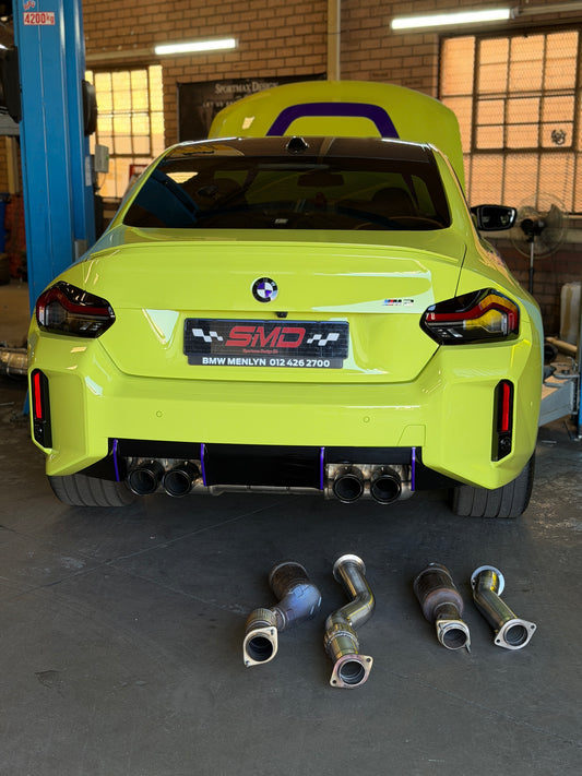 BMW S58 stainless steel Downpipes G80 G82 G87