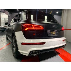 Q5 16-18 RS Rear diffuser with Tailpipe