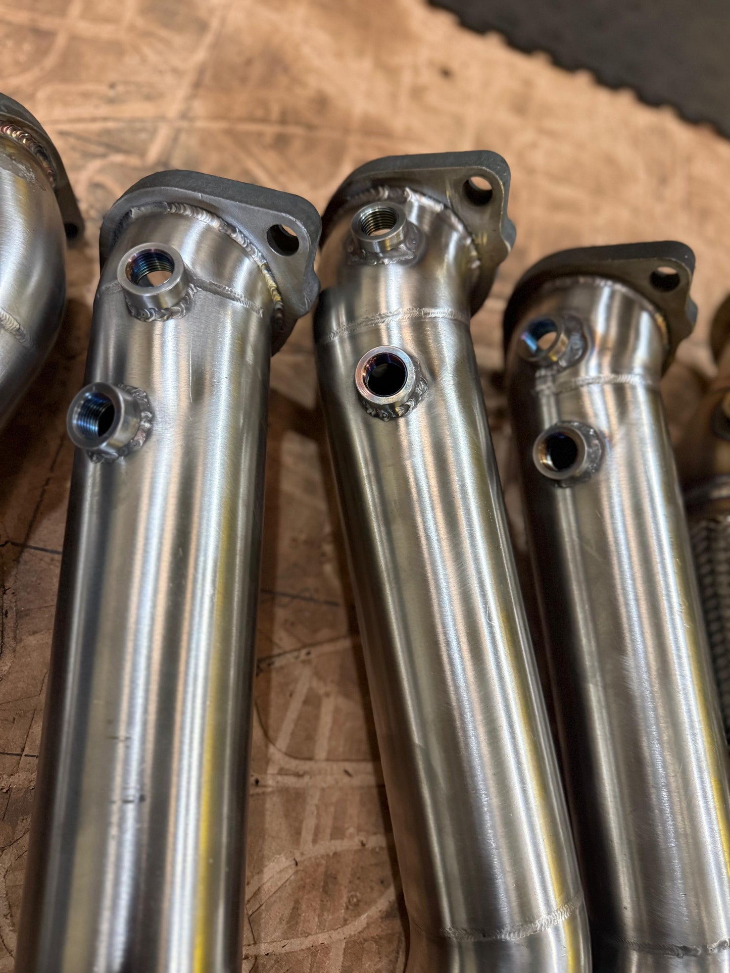 Ford Raptor Next Gen V6 Bolt-On Stainless Steel Downpipes