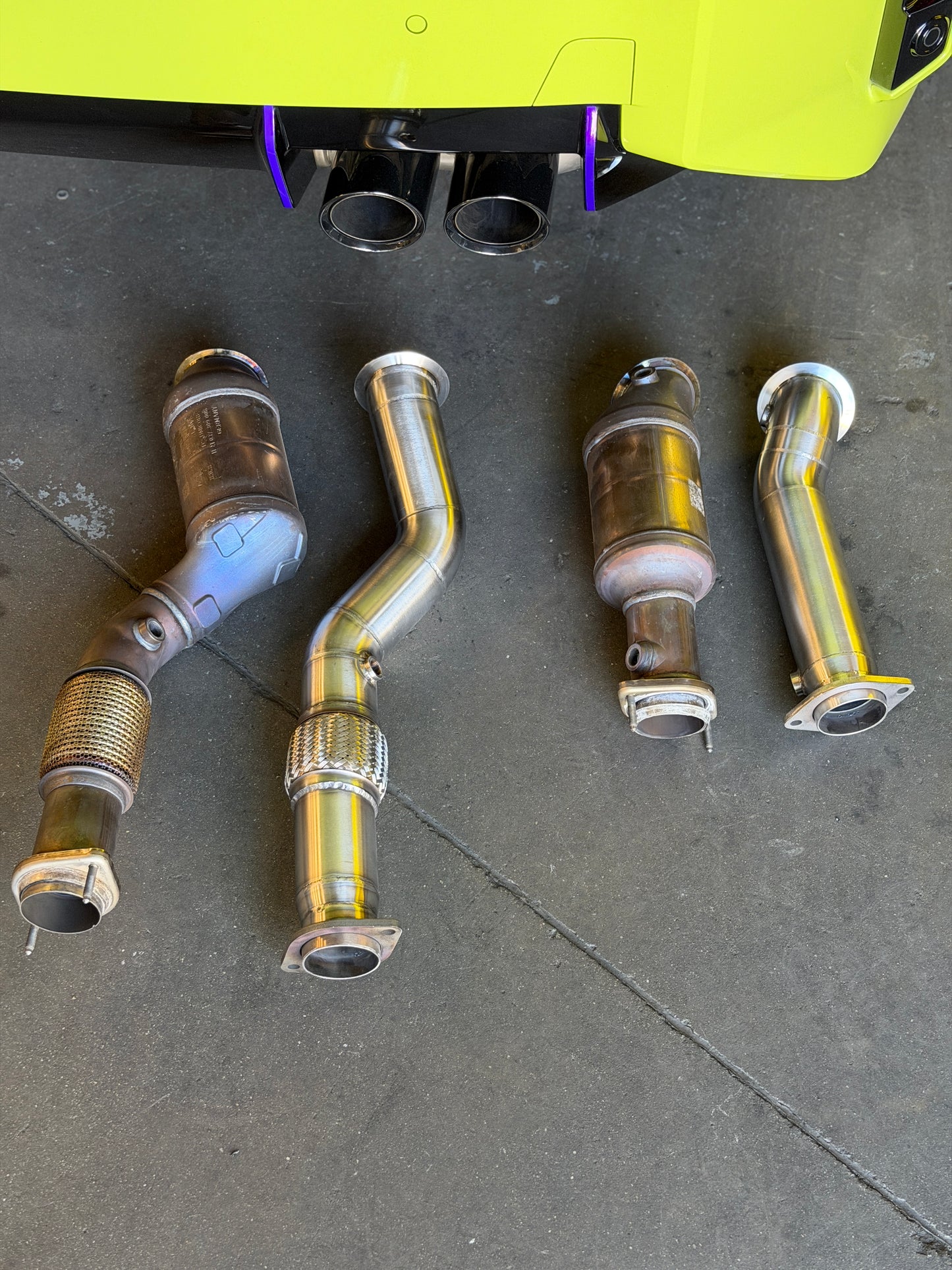 BMW S58 stainless steel Downpipes G80 G82 G87