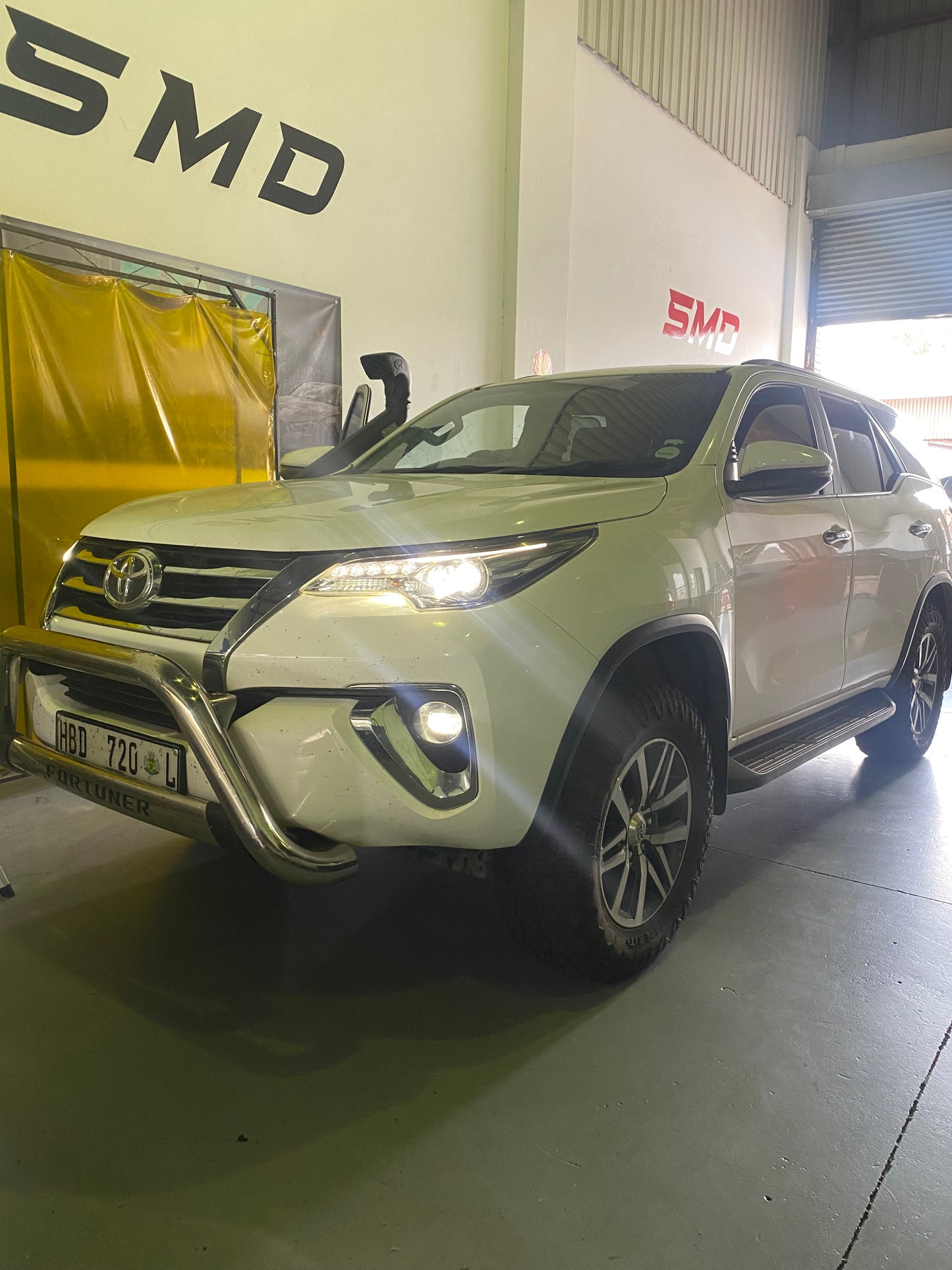 Toyota Fortuner 2.8 GD6 full exhaust system