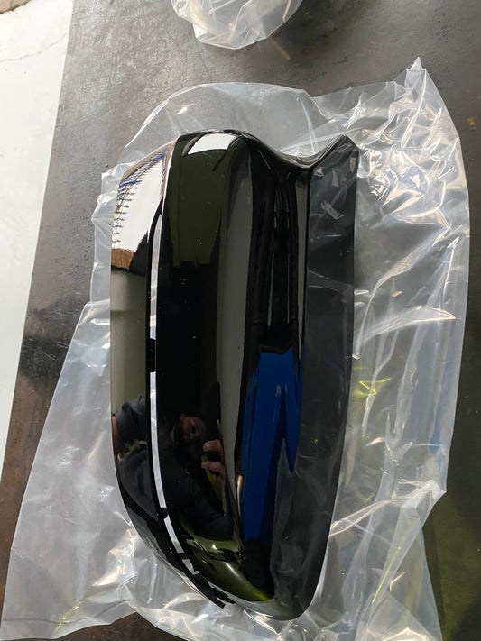 BMW G20 M4 style gloss black mirror covers
