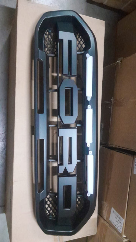 Ford Ranger T8 Grill with LED Black Letters