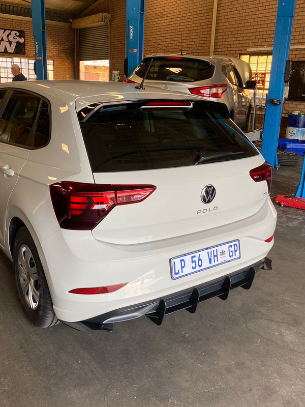 VW Polo Life/ TSi Rear Add-On Diffuser – SPORTMAX DESIGN SA