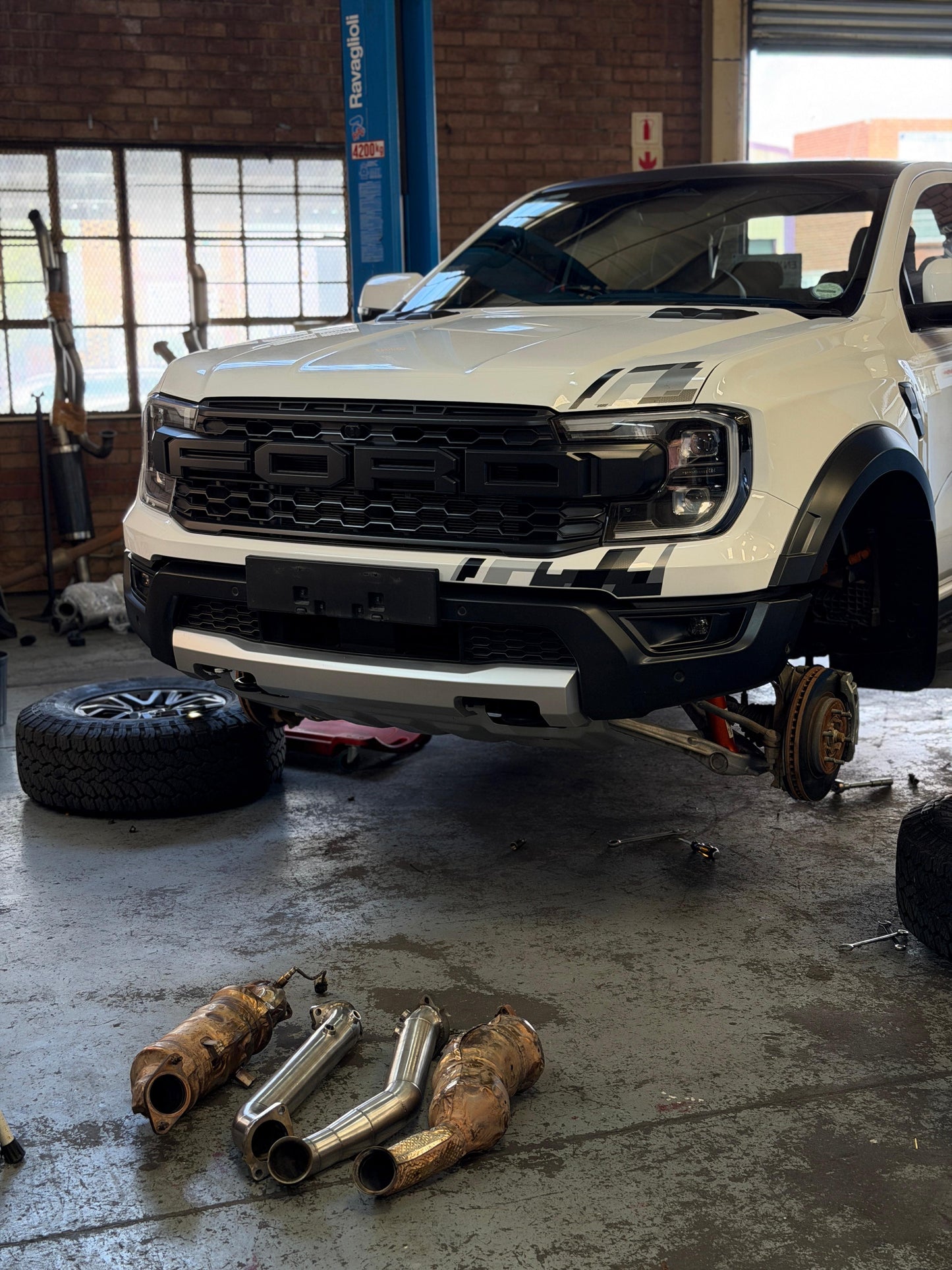 Ford Raptor Next Gen V6 Bolt-On Stainless Steel Downpipes