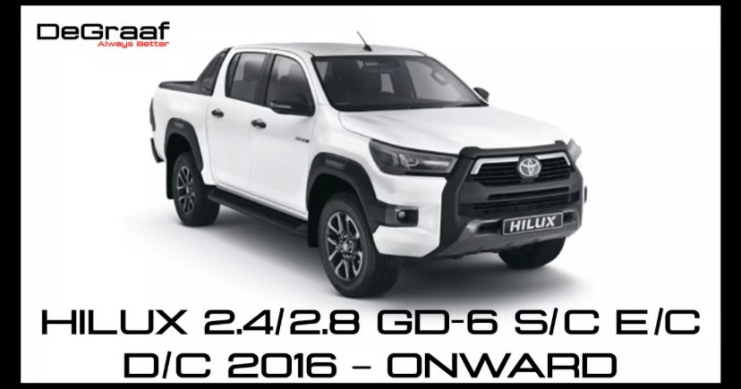 Toyota Hilux GD6 Revo Degraaf BOBW Performance Exhaust For Sale