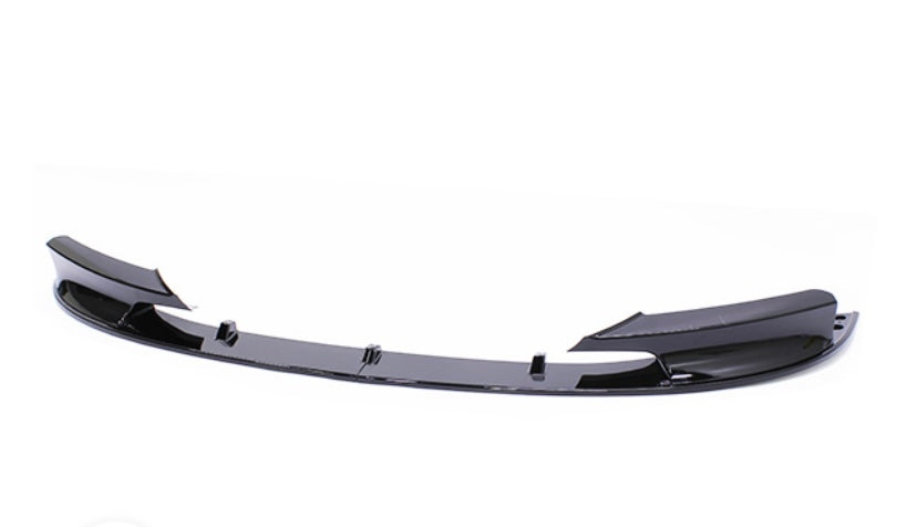 BMW F30 2 Piece Front Lip Gloss Black