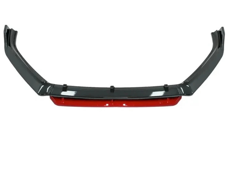 VW Polo 6 4-Piece Front Lip with Red Insert