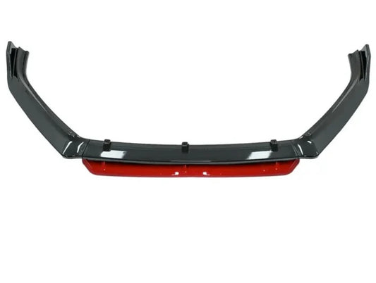 VW Polo 6 4-Piece Front Lip with Red Insert