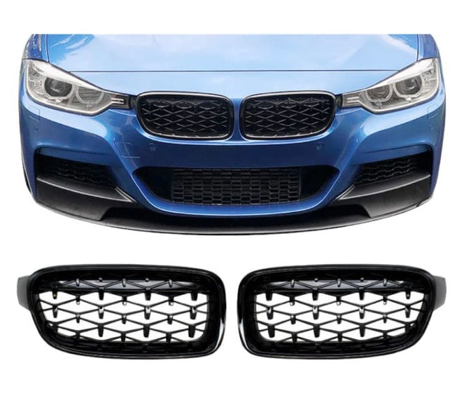 BMW F30 Diamond Grill