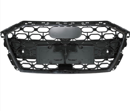 Audi RS3 2021 Gloss Black Grill