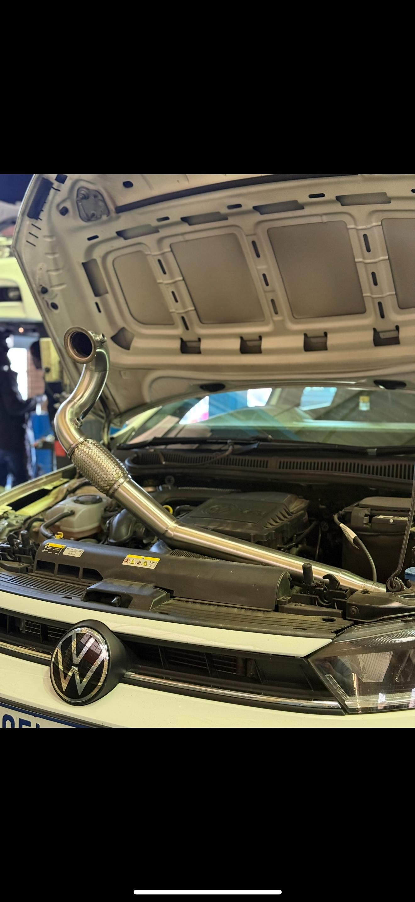 VW Polo TSi 1.0 Stainless Steel Downpipe