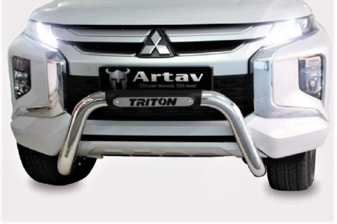 Mitsubishi Triton 2024 + Nudge Bar PDC Friendly