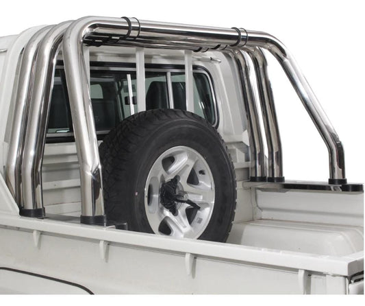 Toyota Landcruiser Roll Bar Chrome