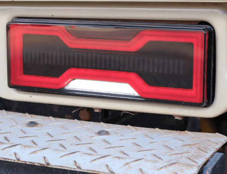 Toyota Land Cruiser 79 Series 2008 - 2023 Taillights Red/ Smoked