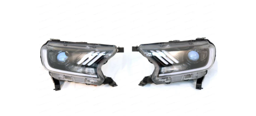 Ford Ranger T7/T8 Mustang Style Head Lights