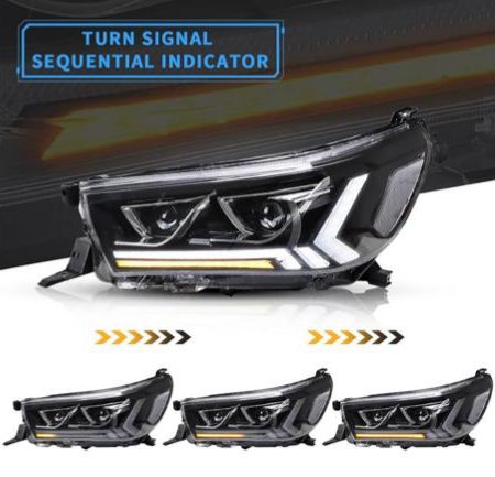 Toyota Hilux 2016 + LED Upgrade Headlights VLAND